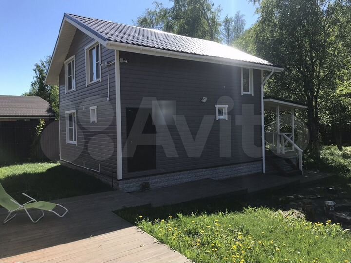 Коттедж 120 м² на участке 10 сот.