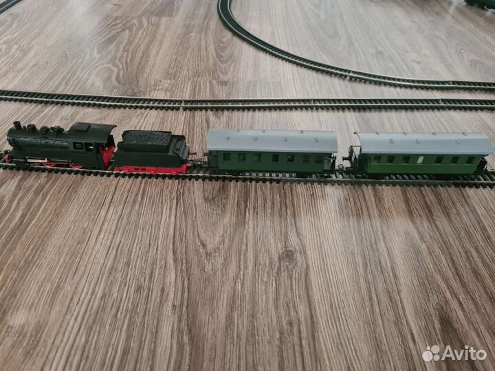 Железная дорога piko ГДР 16 мм HO, огромный набор