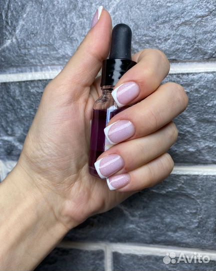 Маникюр коррекция ногтей