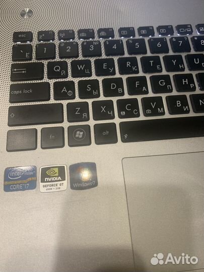 Игровой ноутбук asus intel core i7