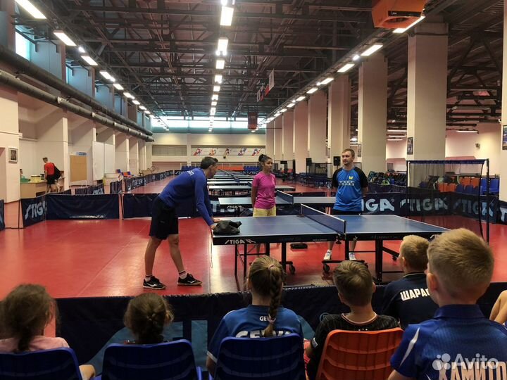 Спарринг- тренер по настольному теннису