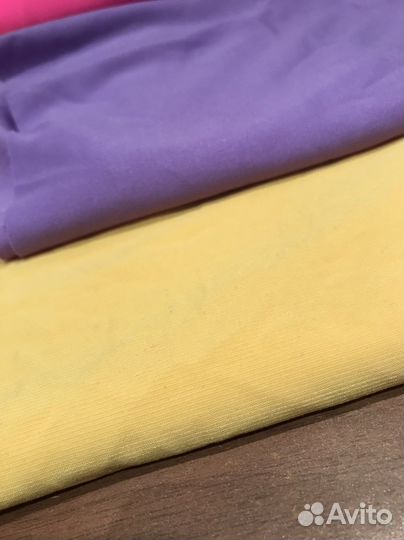 Ткани отрезы бифлекс, масло