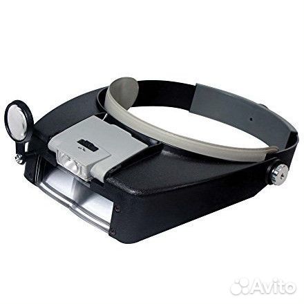 Бинокулярные очки (Лупа налобная) для часовщика №3