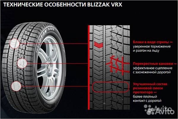 Bridgestone Blizzak VRX 205/60 R16