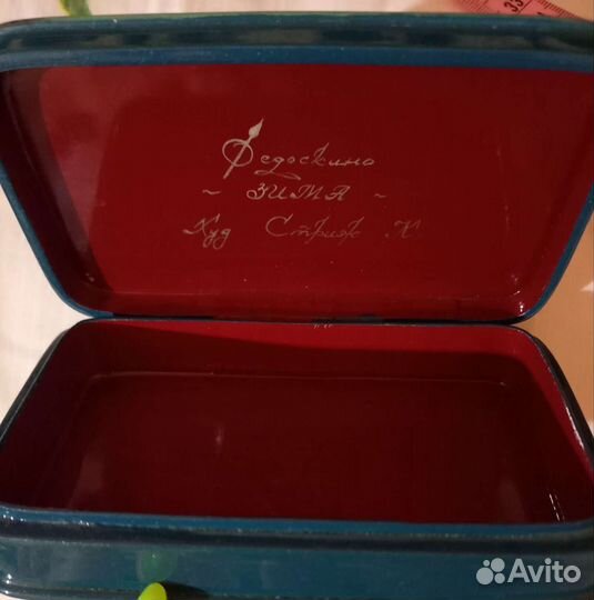 Шкатулка с.Федоскино 