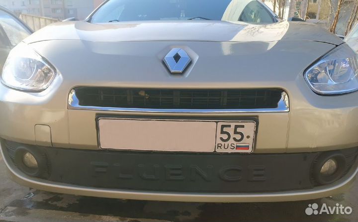 Renault Fluence дорест зимняя защита радиатора