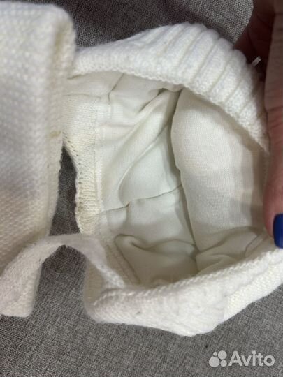 Детская зимняя шапка 46-51