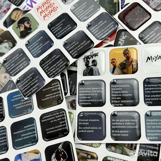 3d стикеры для телефона от 50 позиций
