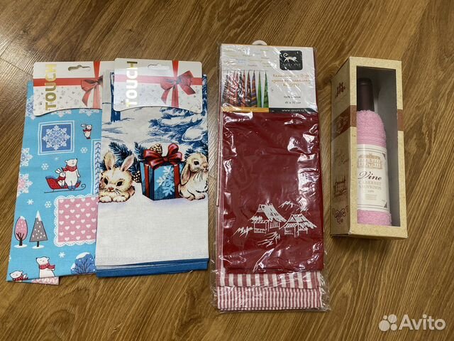 Полотенца, кухонные, набор, в подарок