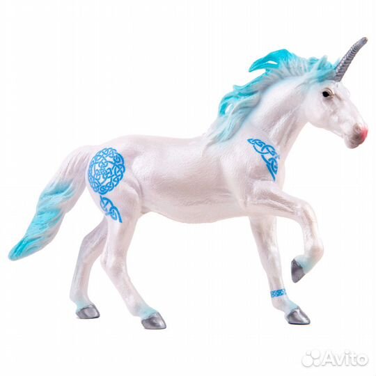 Игровая фигурка Единорог голубой Collecta 88849b