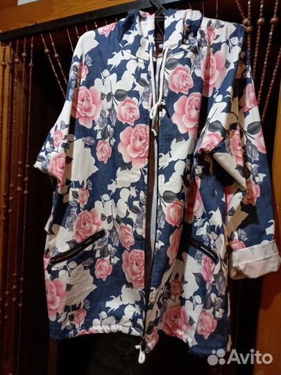 Джинсовка,х/б с лайкрой,60раз