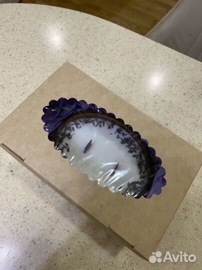 Свеча в кокосе