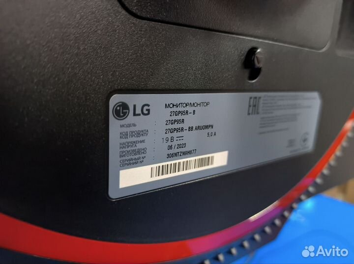 4K монитор LG 27GP95R-B
