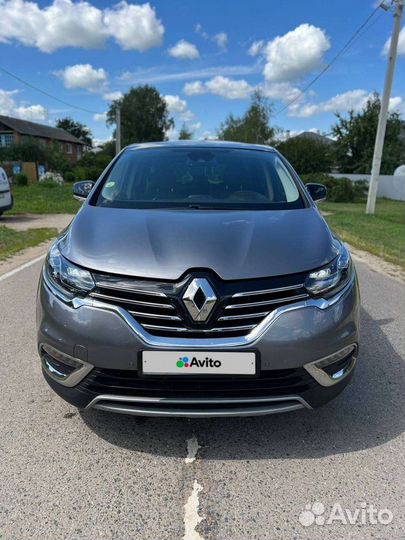 Renault Espace 1.6 AMT, 2018, 115 000 км