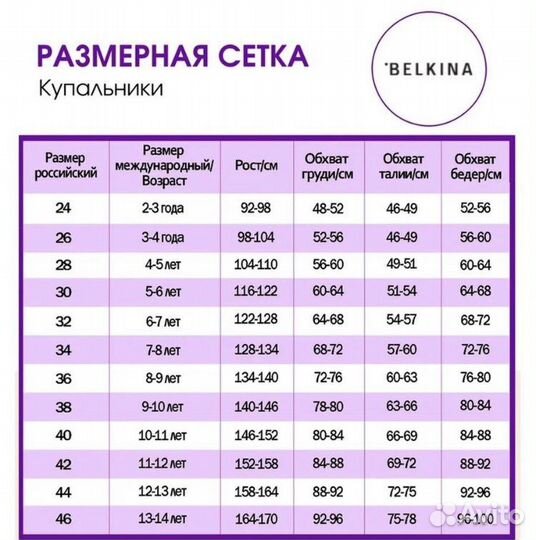 Купальник гимнастический из хлопка