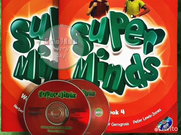 Super Minds 4 новый комплект