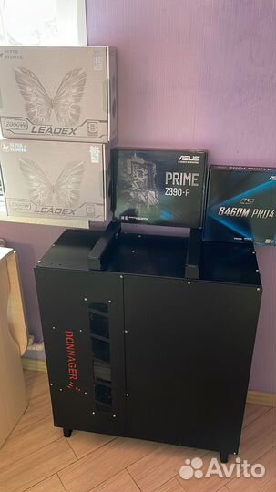 Корпус Donnager+2 бп Super Flower 2000W + ssd++