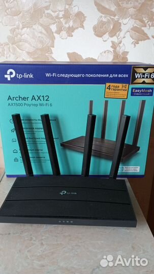 Wi-Fi роутер TP-Link Archer AX12