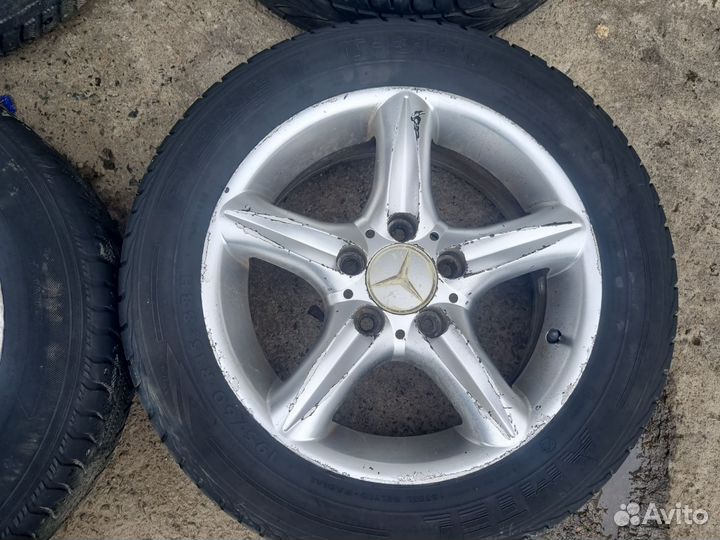 Мерседес колёса 195/ 60 R 15 комплект оригинал