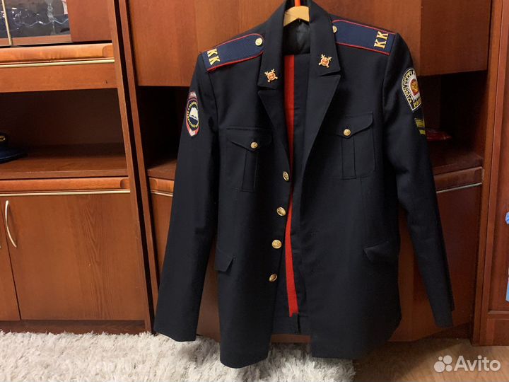 Кадетская форма парадная полицейский профиль
