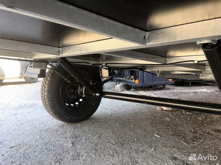 Прицеп 1,7 х1,3м Самосвал Борт 30см Рама Цинк