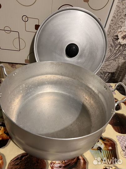 Кастрюля алюминиевая 15 литров