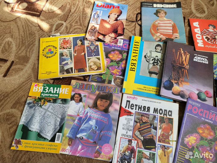 Книги и журналы по вязанию