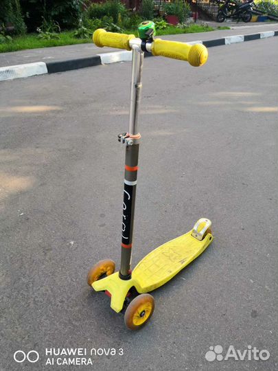 Самокат детский с 2 до 7 лет