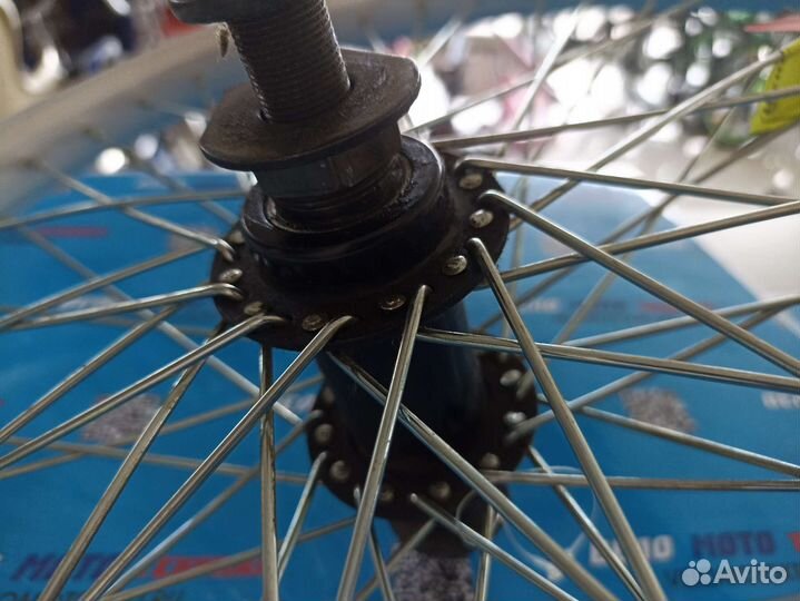 Колесо 20 переднее для BMX, двойной алюм.обод 48