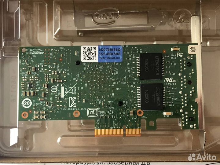 I350-T2 i350-T4 intel 1gbe сетевые карты