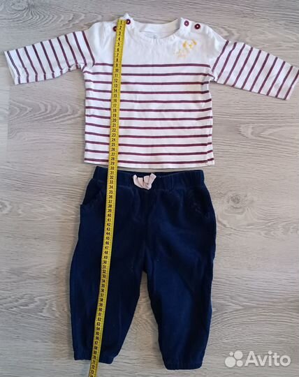 Вещи пакетом для девочки р. 74