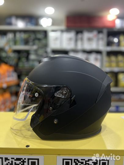 Мотошлем открытый AiM JK526 Black Matt(S,M,L)