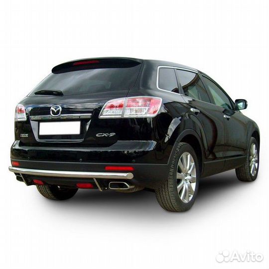 Защита заднего бампера Mazda CX-9 (2007)