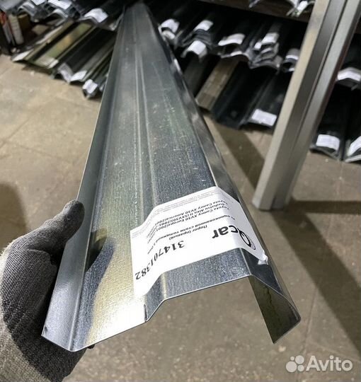 Порог левый Toyota Camry XV30 2001-2006 (USA)(1мм)