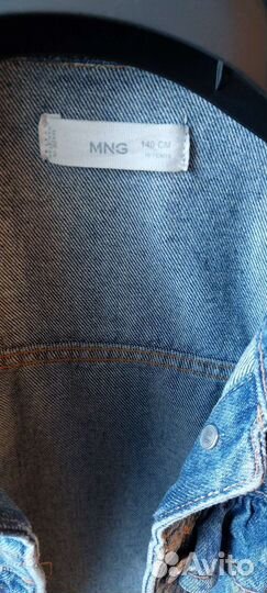 Джинсовая куртка для девочки Mango