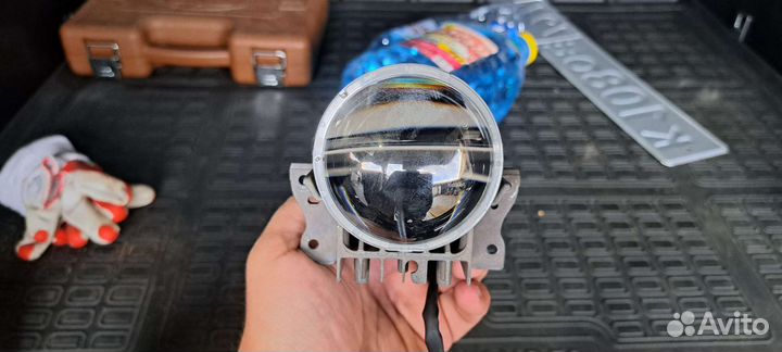 Линзы в фары toyota highlander