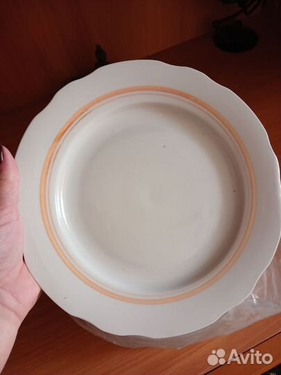 Тарелки большие для вторых блюд новые цена за все