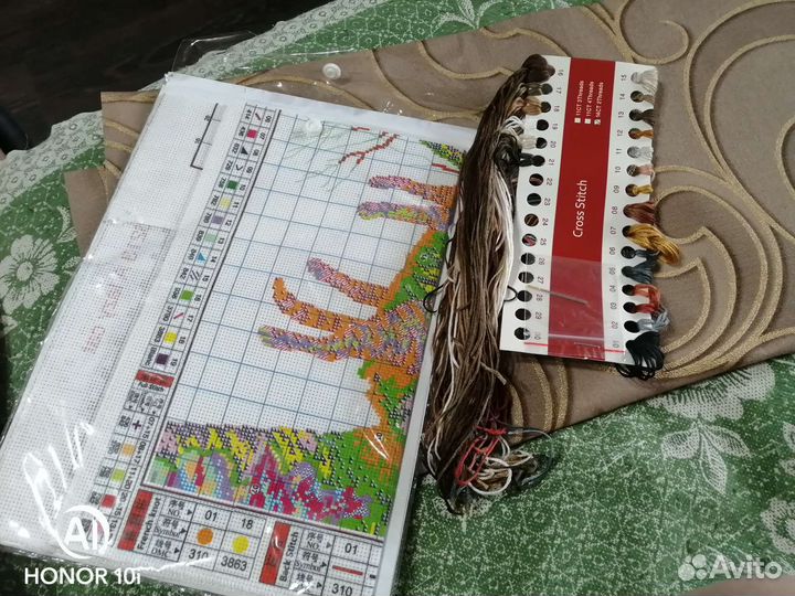 Набор для вышивания крестом риолис