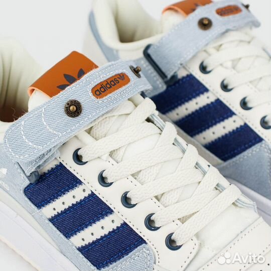 Кроссовки Adidas Forum Low Sky Blue wmns