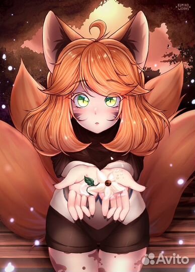 Арты на заказ, графический художник, аниме арт