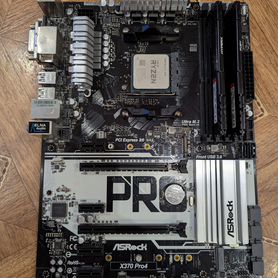 Комплект x370/ryzen 5/ 32gb ddr4