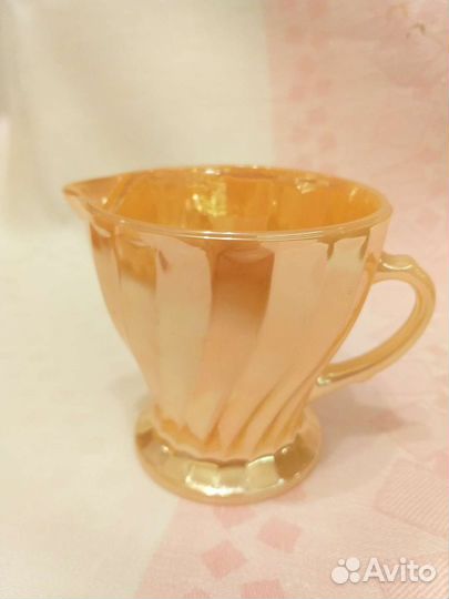 Чайно кофейный сервиз золотой опал США
