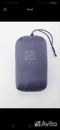 Ультралегкий дутый пуховик Uniqlo