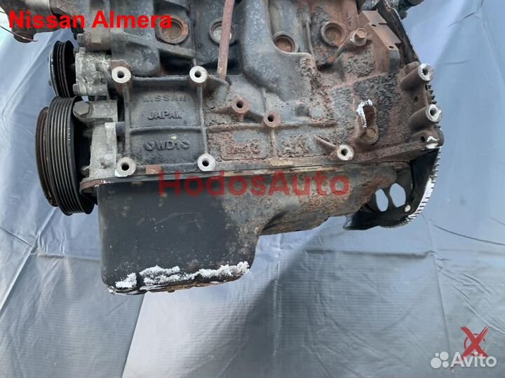 Двигатель QG18DE Nissan Almera