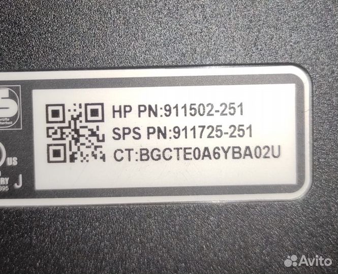 Клавиатура USB HP TPC-S001K черная