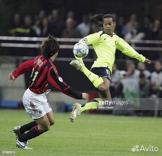 Ronaldinho FC Barcelona футбольный лонгслив nike