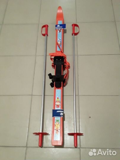 Лыжи беговые детские 100 см