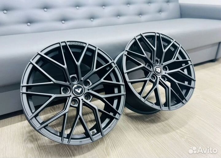 Диски VFF107 Carbon+Gray R17 5*114.3 на Mazda Kia