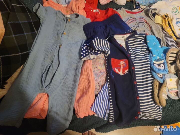Вещи пакетом на девочку 80 86