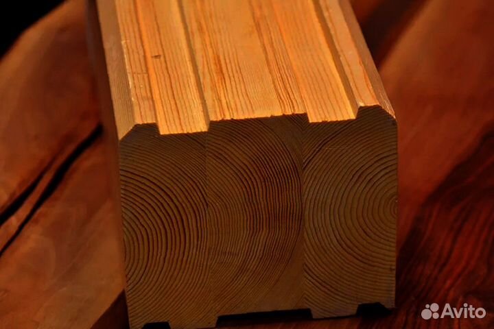 Надёжный материал для строительства: брус лиственн